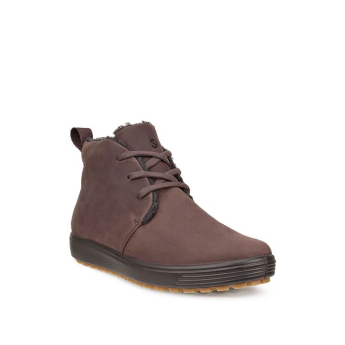 ECCO Bottine à lacets Trend femme, cuir avec doublure chaude