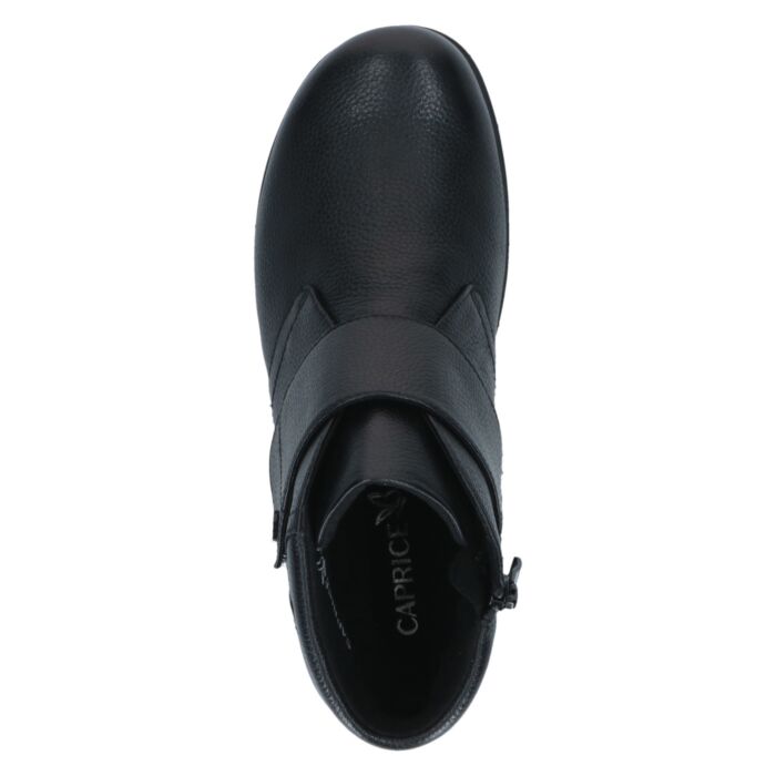 CAPRICE Kurzstiefelette Damen, Nappaleder mit On AIR Insole
