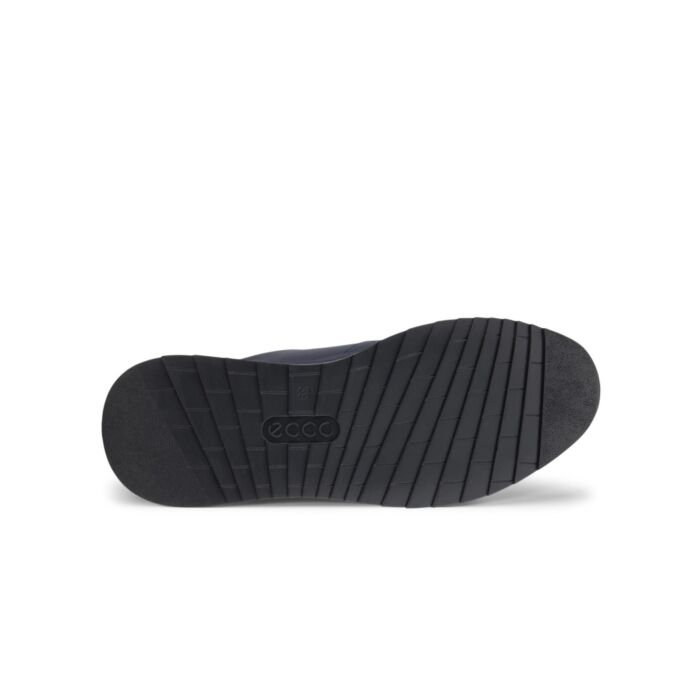ECCO Sneaker femme, cuir nappa avec fermeture à glissière latérale
