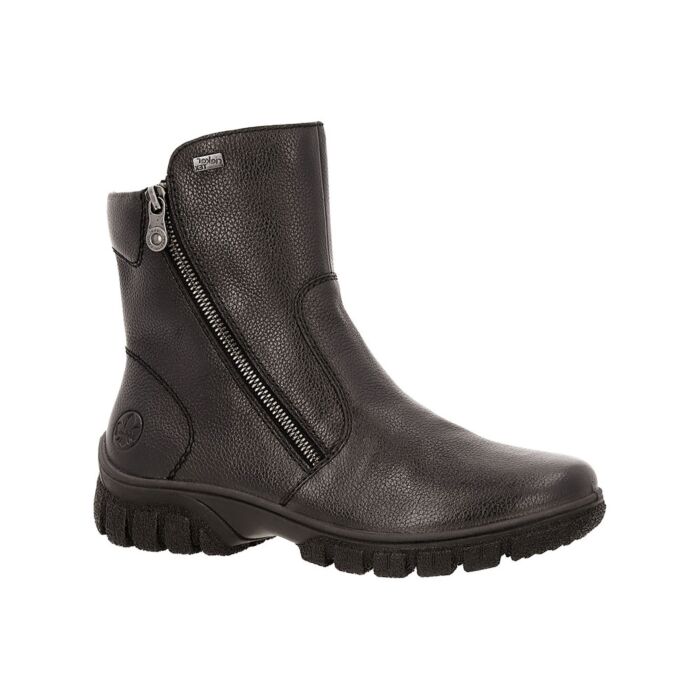 RIEKER Winterstiefel Damen, Glattleder mit RIEKER TEX Membran