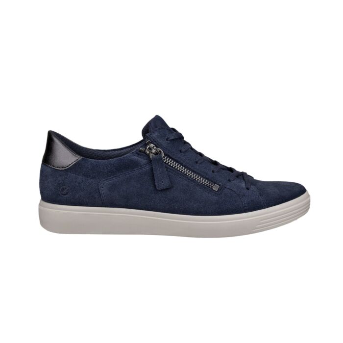 ECCO Classic Sneaker Damen, Leder mit Seitenreissverschluss