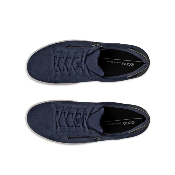 ECCO Classic Sneaker Damen, Leder mit Seitenreissverschluss