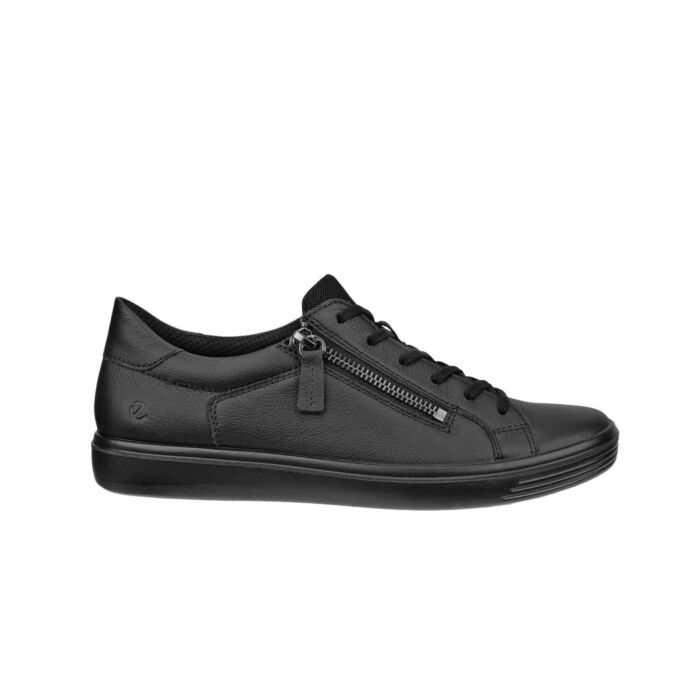 ECCO Classic Sneaker Damen, Leder mit Seitenreissverschluss