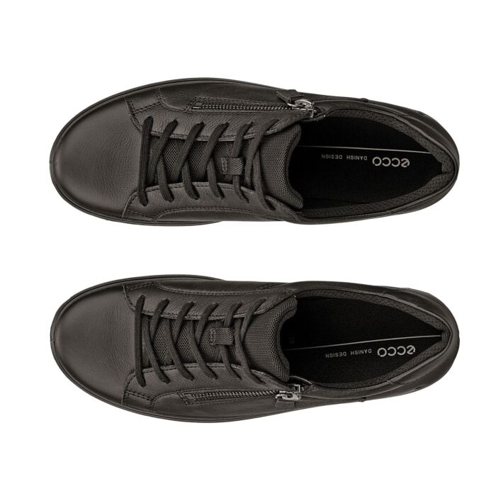 ECCO Classic Sneaker Damen, Leder mit Seitenreissverschluss