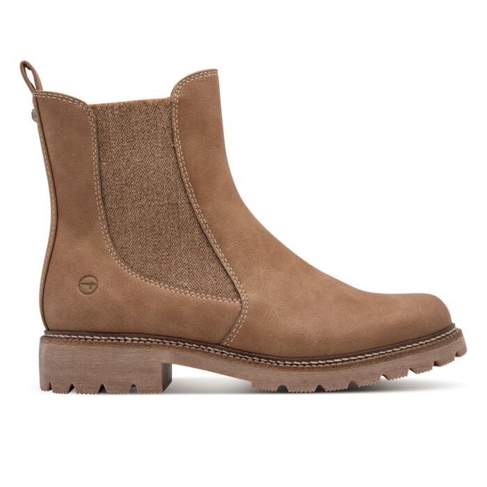 TAMARIS Chelsea Bootie Damen, Softmaterial mit Touch-it Fussbett