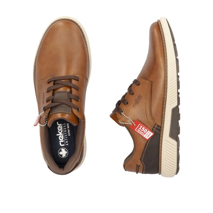 Chaussures à lacets pour hommes RIEKER, confort flexible