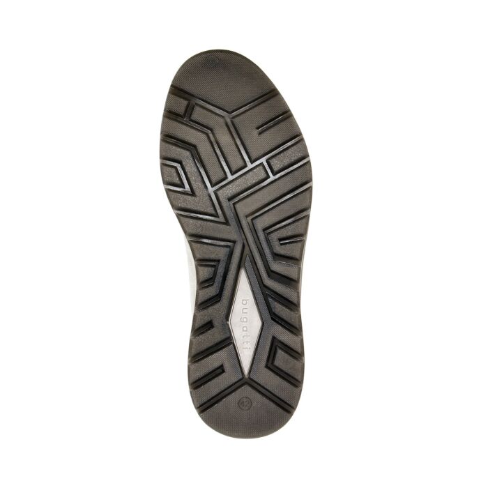 BUGATTI Herren-Schnürschuh, atmungsaktives Mesh