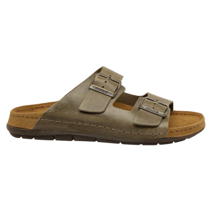 Pantolette pour hommes Rohde, cuir facile d'entretien