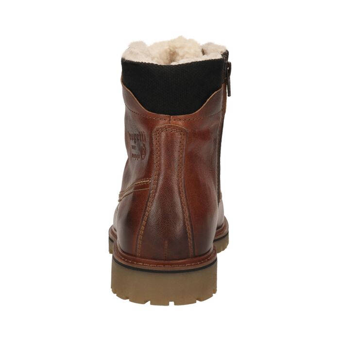 BUGATTI Herren-Stiefel, Glattleder, warm & rutschfest