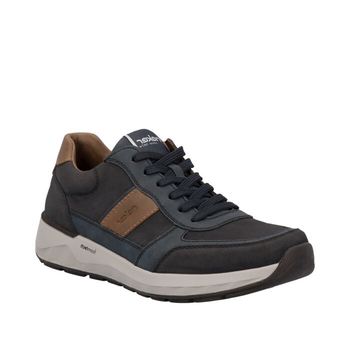 RIEKER Chaussure à lacets homme, matière souple