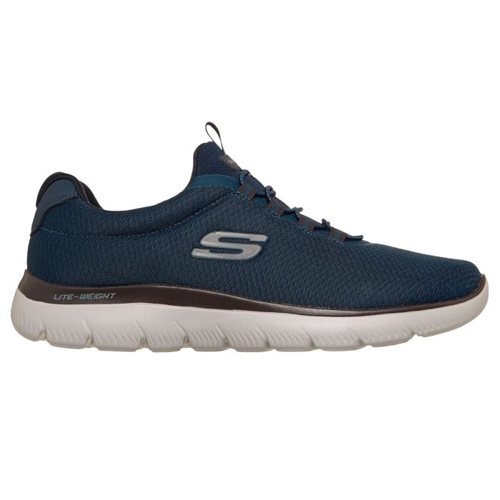 SKECHERS Schlupfschuh Herren, Mesh mit Memory Foam Fussbett