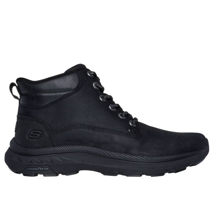 SKECHERS Slip-ins Botte homme, cuir avec doublure chaude