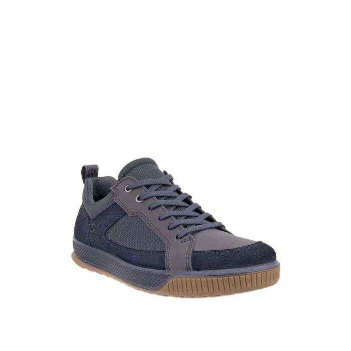 ECCO Sneaker Bypath Trend homme, cuir nubuck imperméable