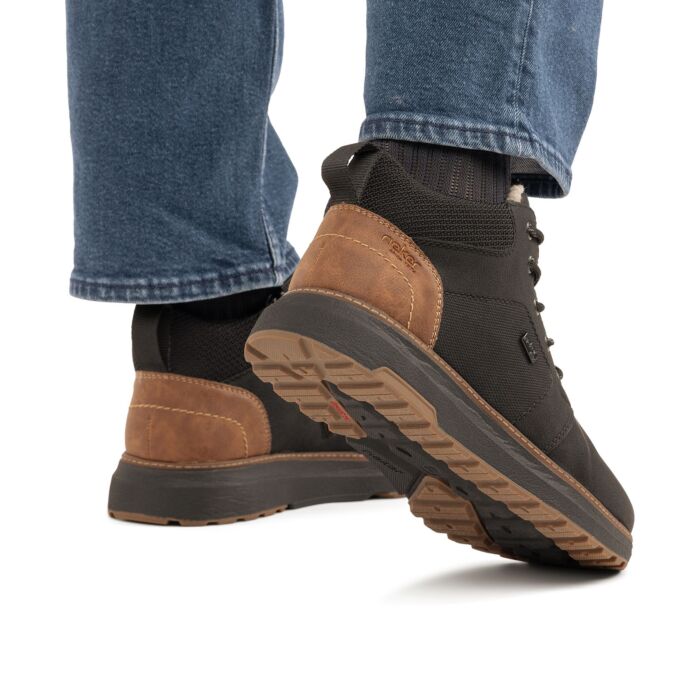 RIEKER Schnürstiefel Herren, Softmaterial mit RIEKER TEX Membran