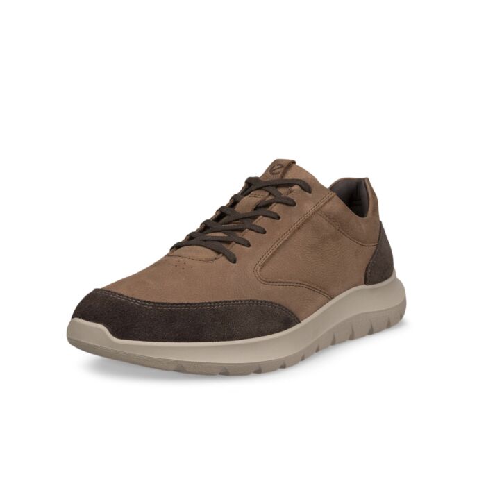 ECCO Chaussure à lacets «CITY STRIDE», cuir nubuck avec FLUIDFORM™