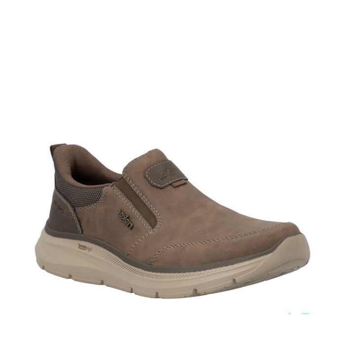 RIEKER Ready2Go Chaussure à enfiler homme, matière synthétique aspect cuir