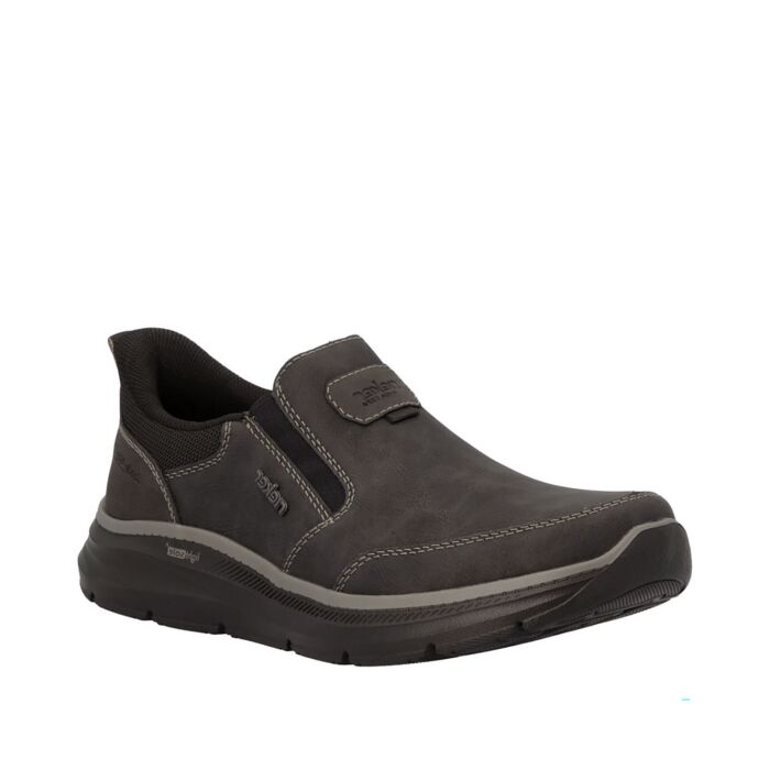 RIEKER Ready2Go Chaussure à enfiler homme, matière synthétique aspect cuir