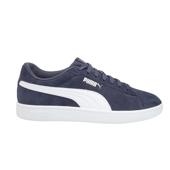 PUMA Sneakers «SMASH cuir lisse blanc Vedia