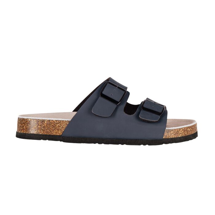 West Style Mules à lit plantaire profond pour femmes et hommes, semelle anatomique marine