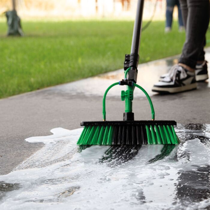 Balai Hammersmith «AquaClean Deluxe», 2 en 1 avec débit d'eau et manche télescopique