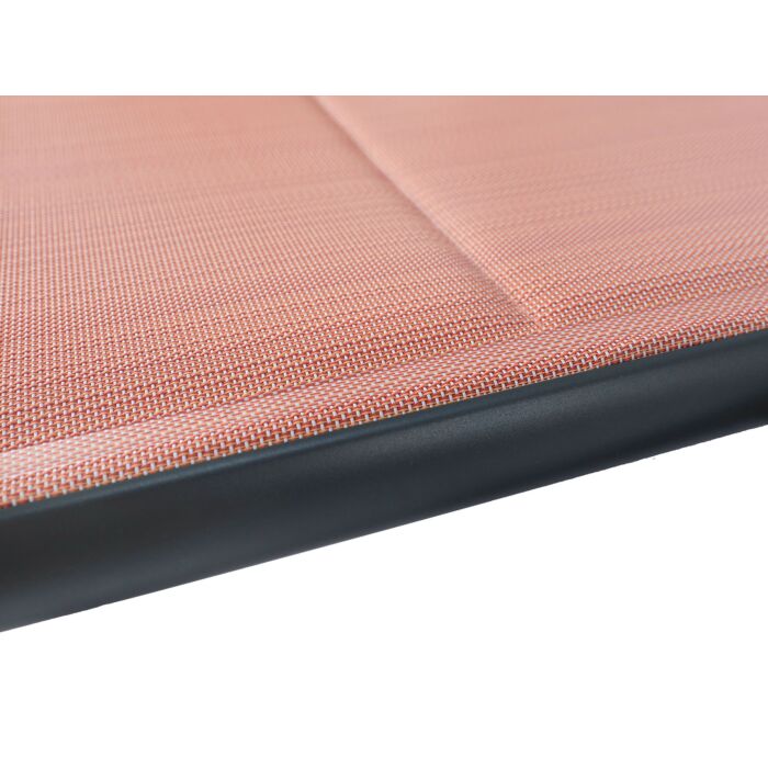 Chaise longue «River», structure en aluminium, dossier réglable