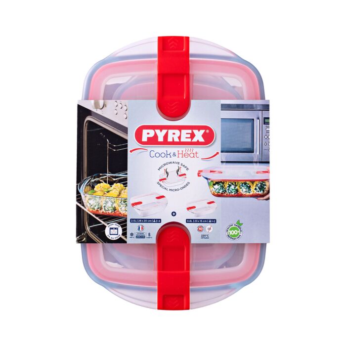 Lunchbox «Pyrex», 2er-Set