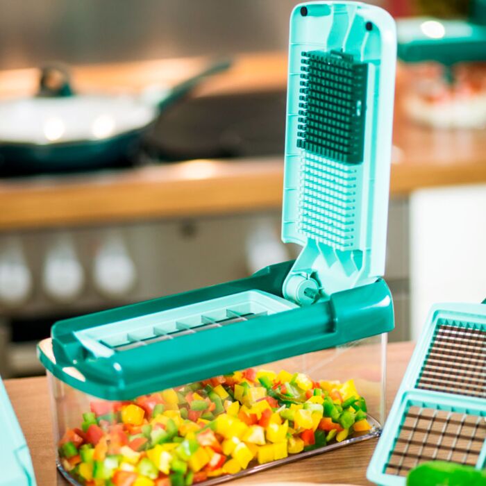 Genius Gemüseschneider «Nicer Dicer», 13-teiliges Set