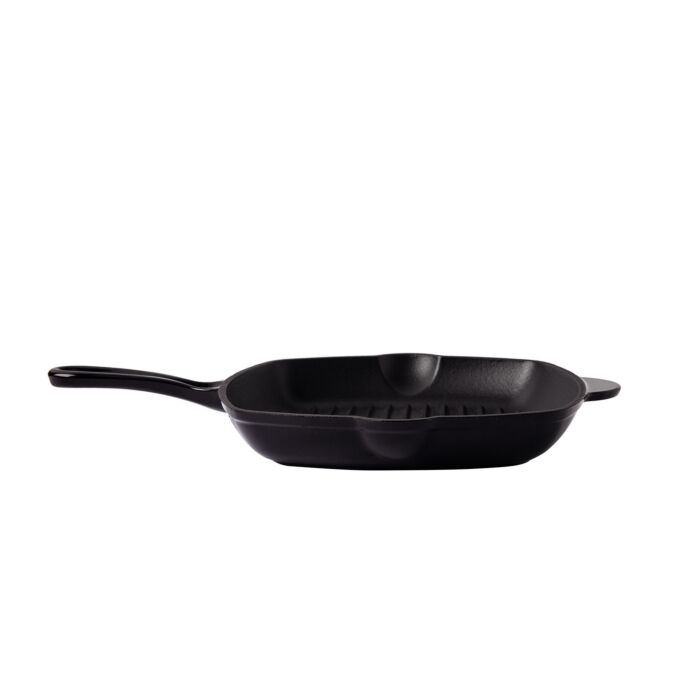 Lunasol Gusseisen-Grillpfanne, emailliert
