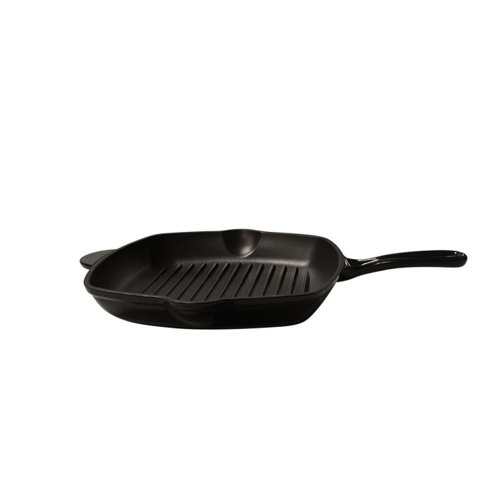 Lunasol Gusseisen-Grillpfanne, emailliert