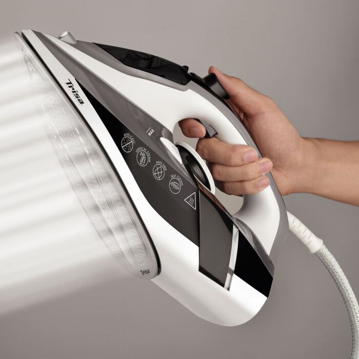 Fer à repasser vapeur Trisa Professional Steam i6242, 2400 W, semelle en céramique main product photo