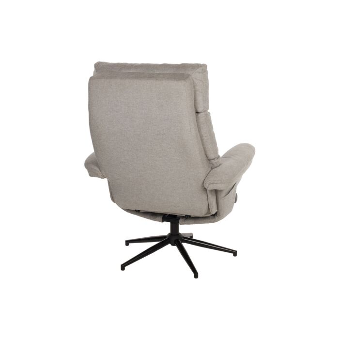 Relaxsessel Zalea, inkl. Hocker, anthrazit