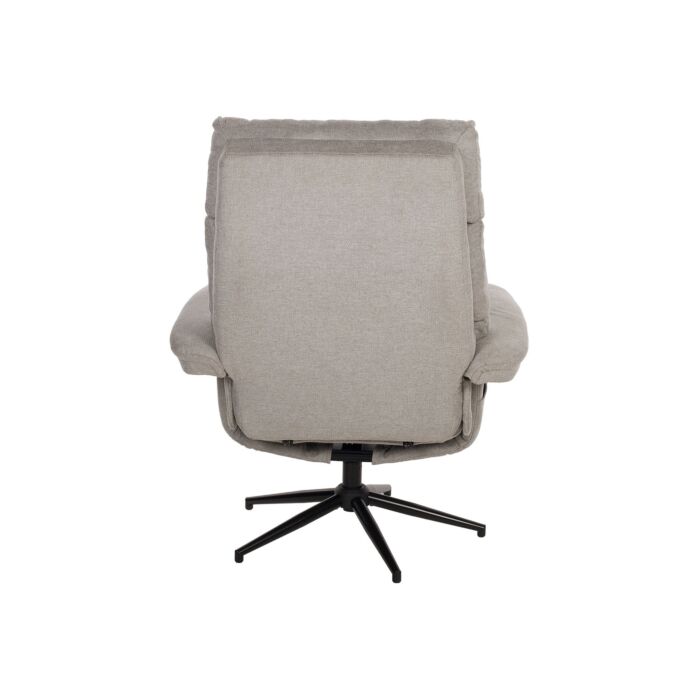 Relaxsessel Zalea, inkl. Hocker, anthrazit