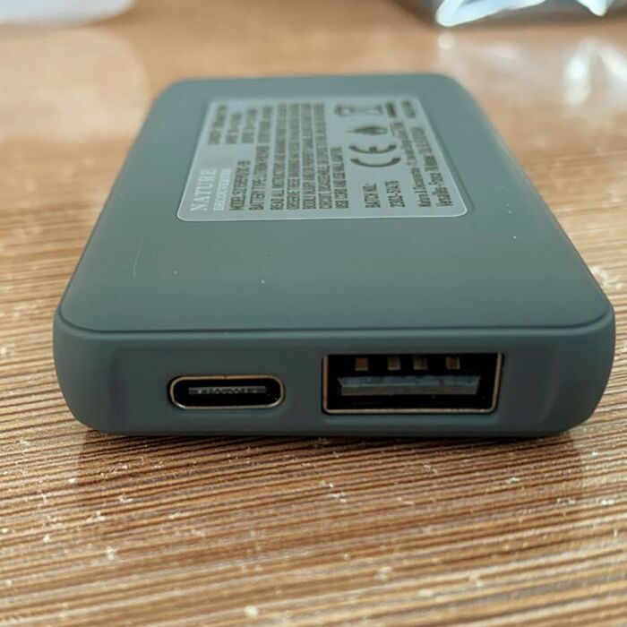 Ersatzakku-Set für Heaters, 2x 5V/3000 mAh, inkl. USB-C-Kabel