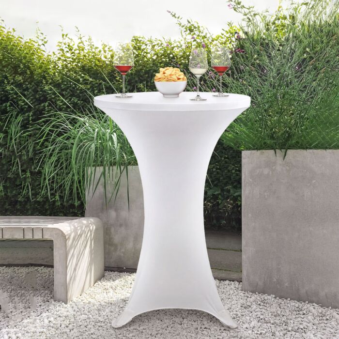 Elegante Stehtischhusse, DN 60x65 cm