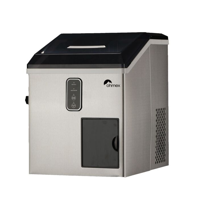 Ohmex Eismaschine mit Ice Crusher, 1,7 l Wassertank