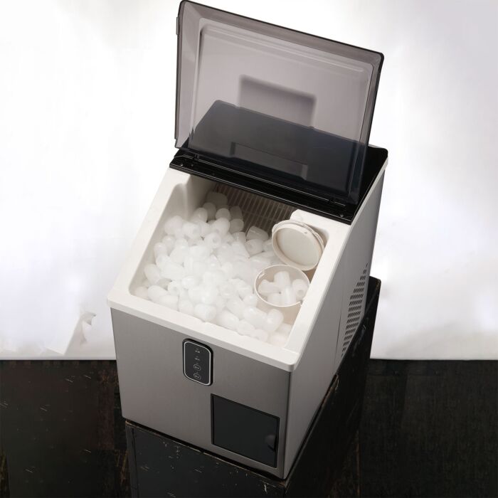 Ohmex Eismaschine mit Ice Crusher, 1,7 l Wassertank