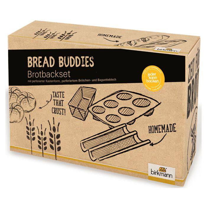 Birkmann Brotbackset «Bread Buddies», 3-teilig