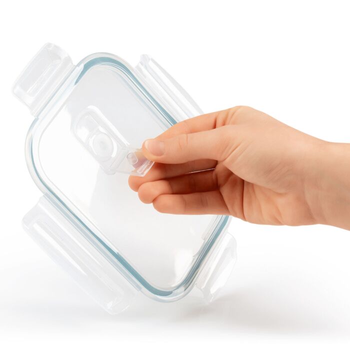 GOURMETmaxx Frischhaltedosen «Klick-It», 3-er Set