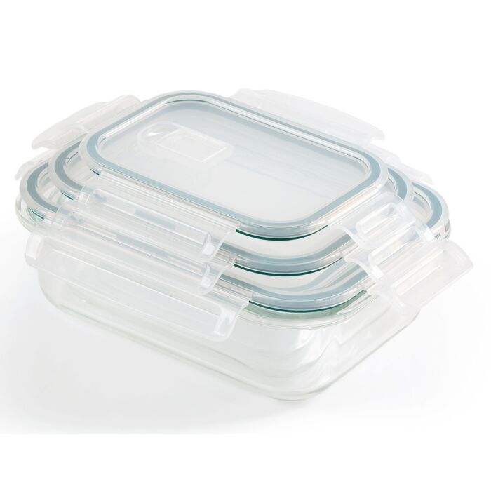 GOURMETmaxx Frischhaltedosen «Klick-It», 3-er Set