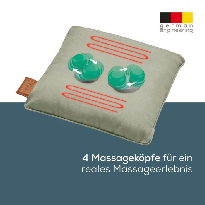Beurer Massagekissen «MG 139», Shiatsu, mit Wärmefunktion