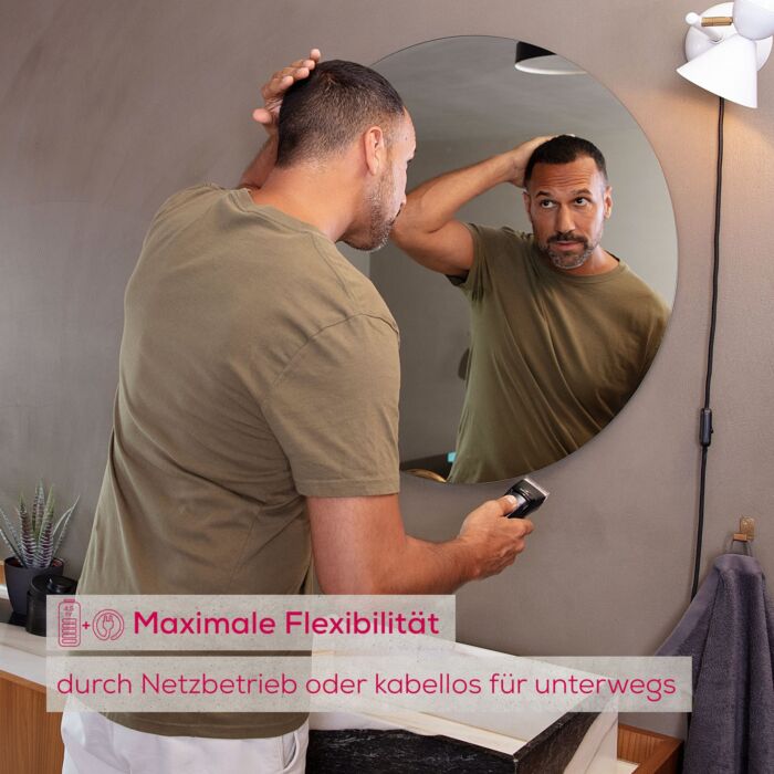 Tondeuse à cheveux Beurer «MN5X», 6 accessoires, écran LED