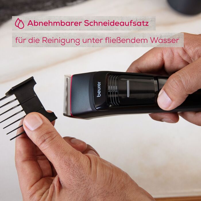 Tondeuse à cheveux Beurer «MN5X», 6 accessoires, écran LED