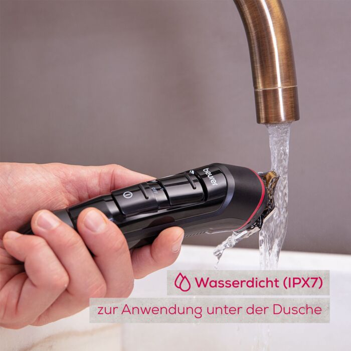 Multigroomer Beurer «MN9X», 11 embouts, étanche IPX7