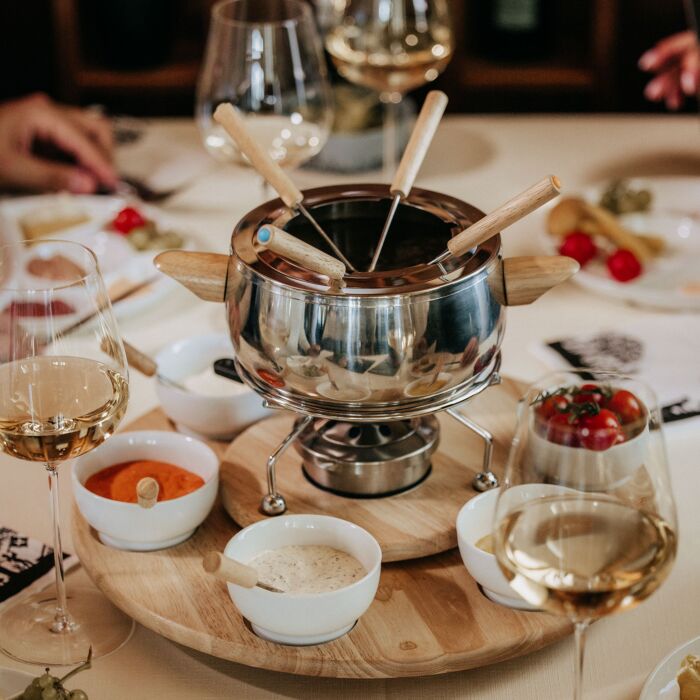 Fleischfondue-Set Claudia, 29-teilig