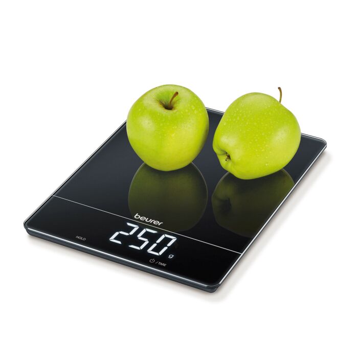 Beurer Küchenwaage, 15 kg Tragkraft, mit Hold- & Tara-Funktion