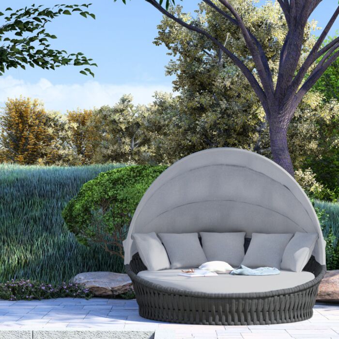 Îlot de jardin avec toit main product photo
