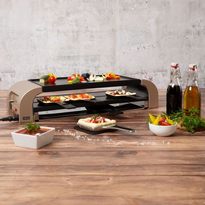 Stöckli PizzaGrill «Crispy», für 8 Personen, mit zuschaltbarer Unterhitze