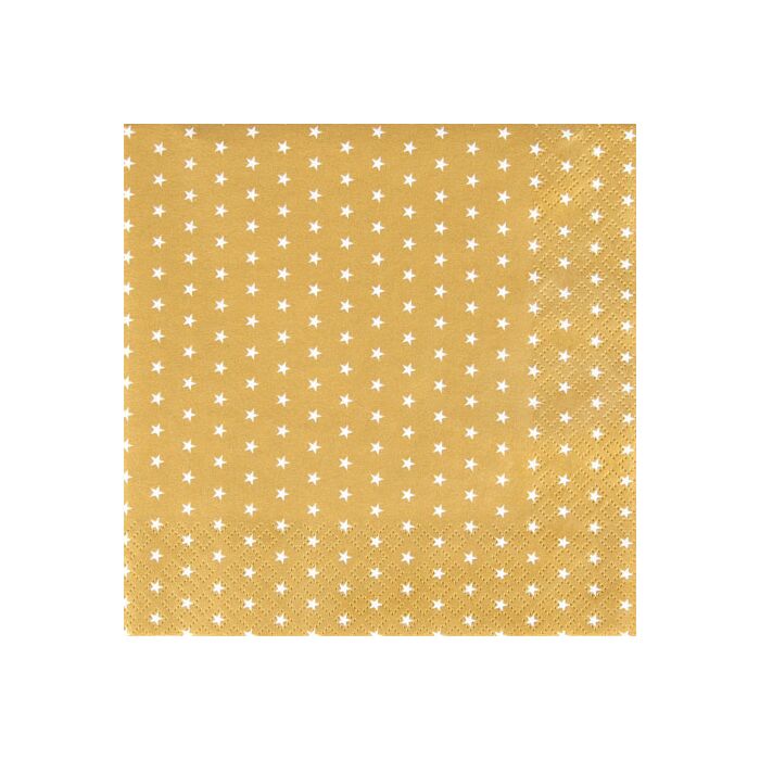Serviettes «Mini Stars», 20 pièces, 33 x 33 cm, 3 couches