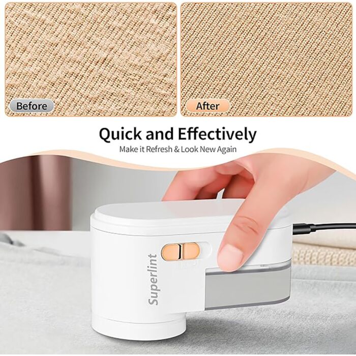 Fusselrasierer «CleanCut», akkubetrieben, 2 Stufen, USB–C