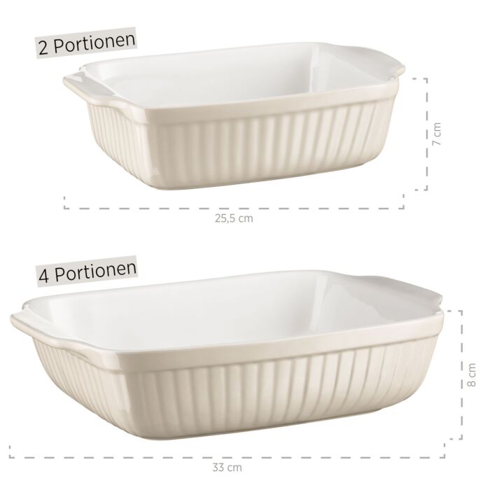 Mäser Auflaufform 2er-Set